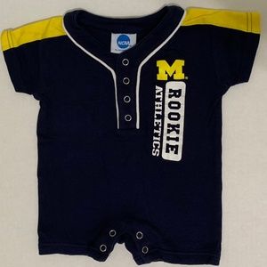 Infant University of Michigan Romper  3 - 6 months
